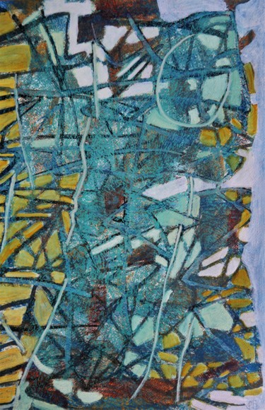 Sparte Peinture intitulée "Sparte" par Philippe Casaubon, Œuvre d'art originale, Huile