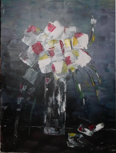 Pintura titulada "Bouquet" por Philippe Delaballe, Obra de arte original