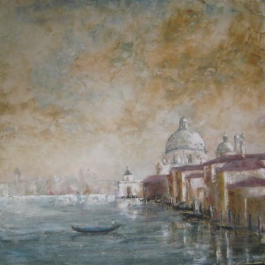 Pintura titulada "Venise" por Philippe Delaballe, Obra de arte original