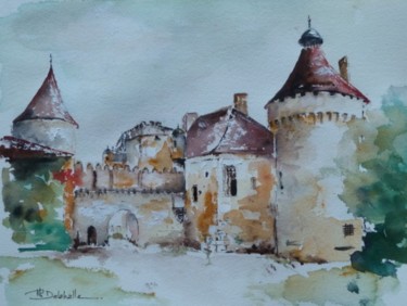 Pintura titulada "Chateau de l'Oisell…" por Philippe Delaballe, Obra de arte original
