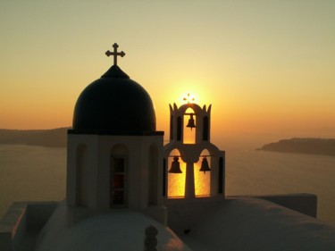 Photographie intitulée "Santorin 21" par Philippe Leclerc, Graphiste, Œuvre d'art originale