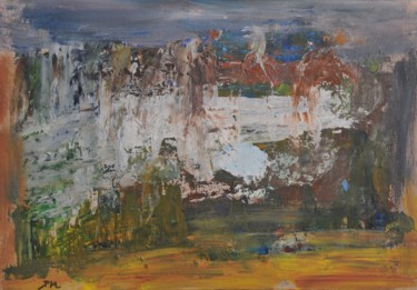 Peinture intitulée "l'étang de la clair…" par Philip Moreau, Œuvre d'art originale, Acrylique