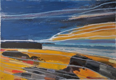 Peinture intitulée "rivages" par Philip Moreau, Œuvre d'art originale, Acrylique
