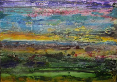 Peinture intitulée "Paysage 0922" par Philip Moreau, Œuvre d'art originale, Acrylique