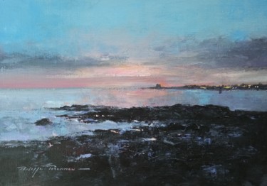 Painting titled "Quiberon" by Philippe Perennou, Original Artwork, Oil