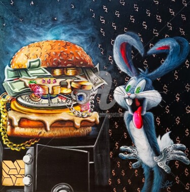 Pintura titulada "Lucky Addiction" por Philippe Toneut, Obra de arte original, Acrílico Montado en Bastidor de camilla de ma…