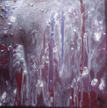 Painting titled "Stalagmites" by Philipps.Pagès.Michèle, Original Artwork, Acrylic