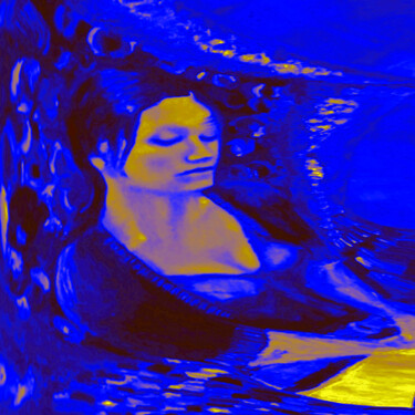 Digital Arts titled "Astrida Berzina" by Phillip Reese, Original Artwork, Digital Painting