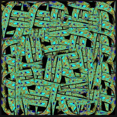 Цифровое искусство под названием "Find the Gold" - Phillip Reese, Подлинное произведение искусства, 2D Цифровая Работа