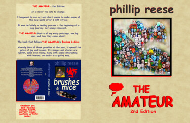 Arte digital titulada "THE AMATEUR-in Fren…" por Phillip Reese, Obra de arte original, Trabajo Digital 2D