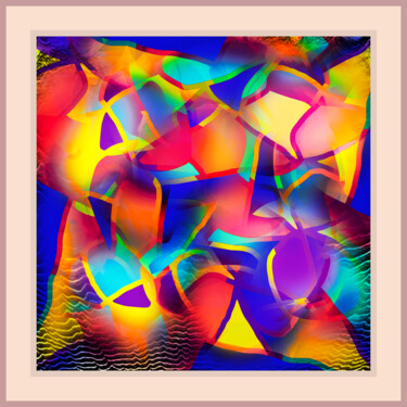 Arts numériques intitulée "Right Colours" par Phillip Reese, Œuvre d'art originale, Peinture numérique