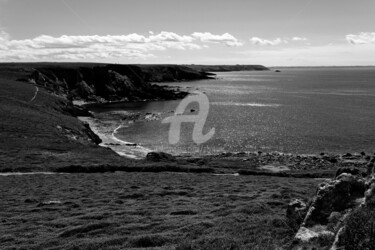 Fotografia zatytułowany „The coastline” autorstwa Alain Romeas (PhotoAR), Oryginalna praca, Fotografia cyfrowa