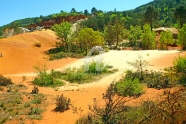 Photography titled "Le Colorado Provenç…" by Josiane Karanian Boularot, Original Artwork