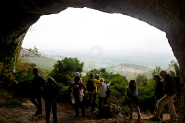 Fotografía titulada "La grotte de Terrev…" por Josiane Karanian Boularot, Obra de arte original