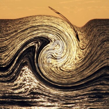 Photographie intitulée "La spirale de l'uni…" par Josiane Karanian Boularot, Œuvre d'art originale