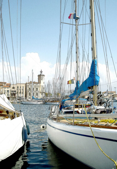 Fotografie getiteld "LA CIOTAT - Entre p…" door Josiane Karanian Boularot, Origineel Kunstwerk