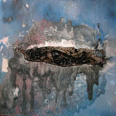 Peinture intitulée "Space Fish" par Photographie Par Badco, Œuvre d'art originale