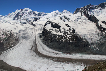 Fotografie mit dem Titel "029-suisse-glaciers…" von Michel Hervo, Original-Kunstwerk