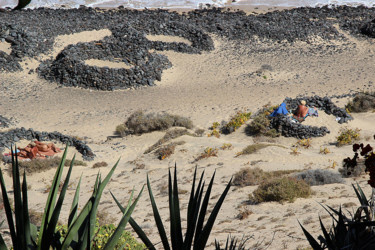Photographie intitulée "06-plage d'Esquinzo" par Michel Hervo, Œuvre d'art originale
