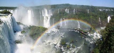 Photographie intitulée "Les chutes d'Iguaçu" par Michel Hervo, Œuvre d'art originale