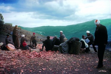 Photographie intitulée "Algérie 1960" par Michel Hervo, Œuvre d'art originale