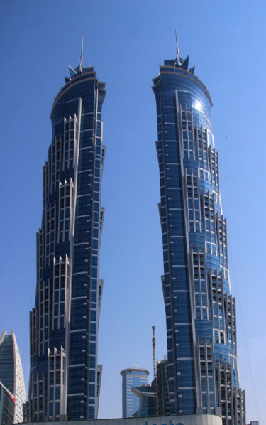 Photographie intitulée "dubai-towers-06.jpg" par Michel Hervo, Œuvre d'art originale