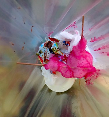 Photographie intitulée "Pink floss" par Kevin C Lee, Œuvre d'art originale, Photographie numérique