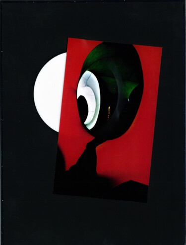 Colagens intitulada "Eye Spy" por Kevin C Lee, Obras de arte originais, Colagens