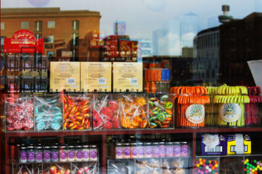 Photography titled "Shop window, Happy…" by Kevin C Lee, Original Artwork