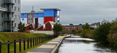 Photographie intitulée "Walsall Canal, at t…" par Kevin C Lee, Œuvre d'art originale