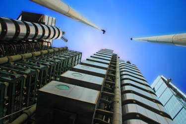 Photography titled "Looking up Lloyds" by Kevin C Lee, Original Artwork