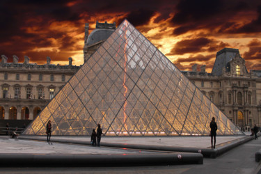 Photography titled "Grande Pyramide sun…" by Kevin C Lee, Original Artwork