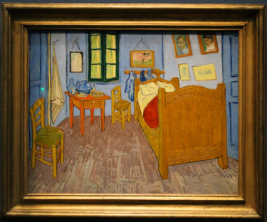 Photographie intitulée "Van Gogh's bedroom" par Kevin C Lee, Œuvre d'art originale