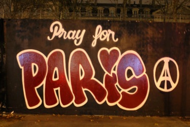 Photography titled "Pray for Paris" by Kevin C Lee, Original Artwork