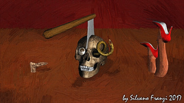 Arte digitale intitolato "Surreal infernal si…" da Phõtos_gráphein, Opera d'arte originale, Fotografia manipolata