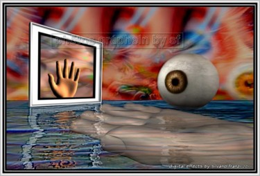 Digitale Kunst mit dem Titel ""Surrealism digital…" von Phõtos_gráphein, Original-Kunstwerk, 3D Modellierung