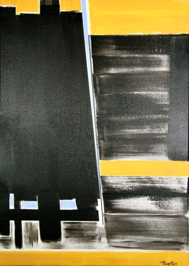 Painting titled "ph100521(2)" by Philippe Pujol, Original Artwork, Acrylic Mounted on Wood Stretcher frame