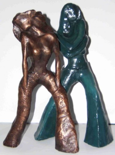 Sculpture titled "silhouette 1 et sil…" by Philippe Sidot Et Charlotte Carsin, Original Artwork