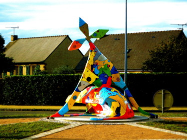 雕塑 标题为“l'hermine sous le s…” 由Philippe Sidot Et Charlotte Carsin, 原创艺术品