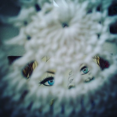Photographie intitulée "regard blue eyes" par Philippe Sidot Et Charlotte Carsin, Œuvre d'art originale