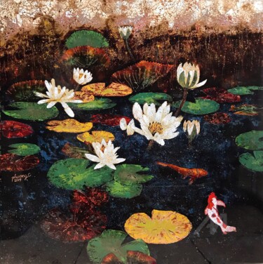 The good old days Pittura intitolato "The good old days" da Phuong.C Nguyen, Opera d'arte originale, Lacca