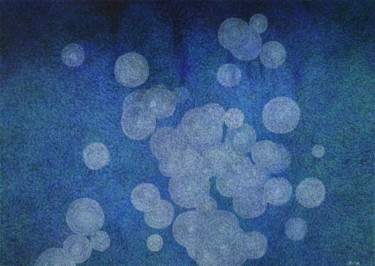 图画 标题为“Eclosion de la lumi…” 由Pia Chang, 原创艺术品, 圆珠笔
