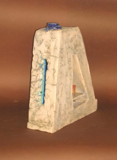 Sculpture titled "vaso da farmacia pe…" by Gianni Piccazzo, Original Artwork
