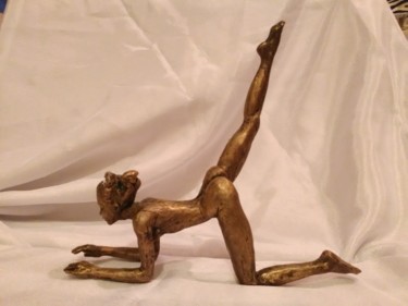 Sculpture titled "Danseuse" by Picco, Original Artwork, Metals