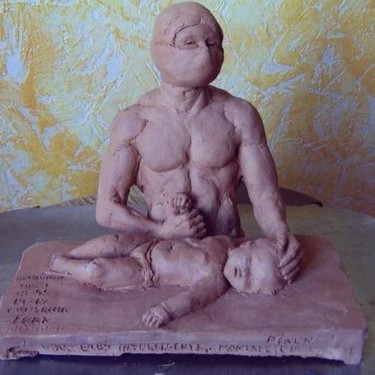 Sculpture titled "Travail d’orfèvre e…" by Picco, Original Artwork