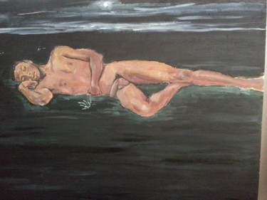 Painting titled "Homme" by Picco, Original Artwork