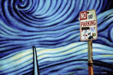 Photographie intitulée "No parking" par Silas, Œuvre d'art originale