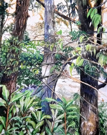 "Três Destinos" Pintura intitulada ""Três Destinos"" por Piedade Pina, Obras de arte originais, Aquarela