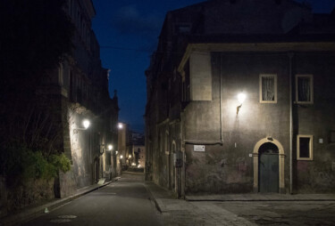 Photography titled "Sicilian Night" by Pier Maulini, Original Artwork, Digital Photography