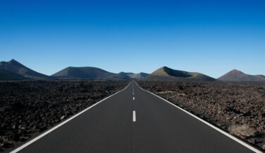 "Road to Infinity 1" başlıklı Fotoğraf Pier Maulini tarafından, Orijinal sanat, Dijital Fotoğrafçılık